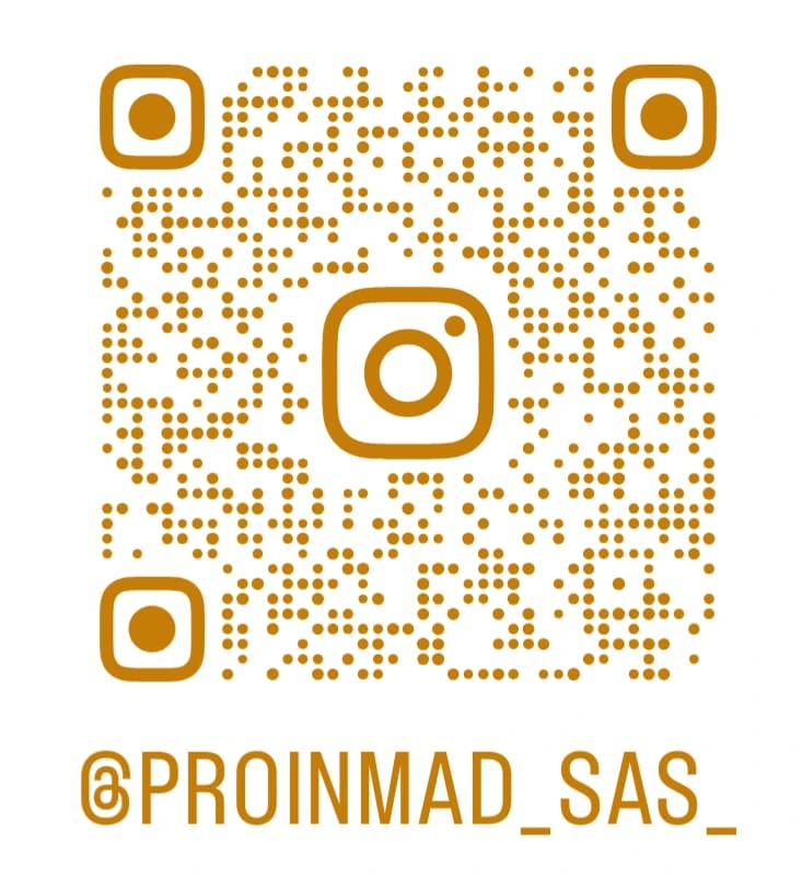 Código QR de Instagram @proinmad_sas_